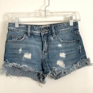 Free People Cutoff Denim Shorts
